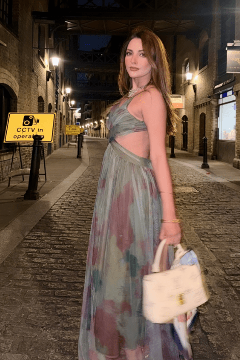 ZEYA - Naomi Floral Mesh Maxi Dress