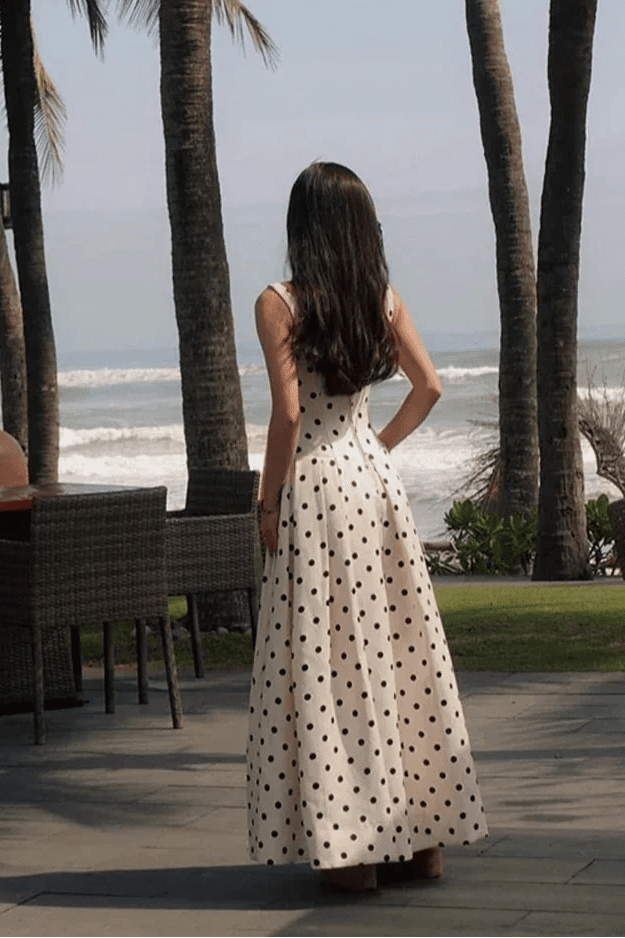 ZEYA - Petra Polka Dot Midi Dress