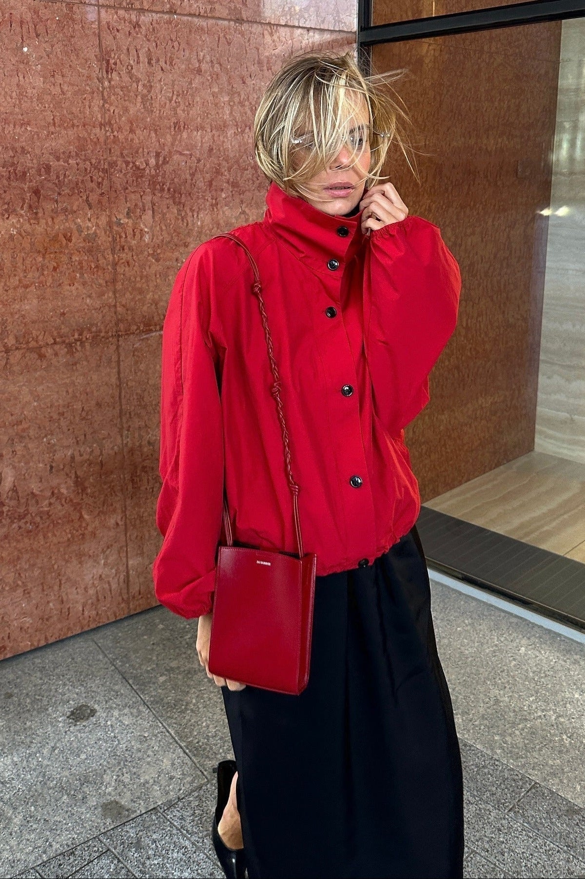 ZEYA - Polly High - Neck Bomber Jacket