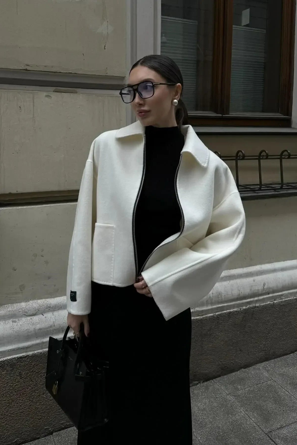 ZEYA - Sandra Loose Bomber Jacket