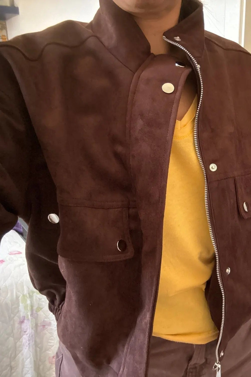 ZEYA - Sheila Faux Suede Jacket