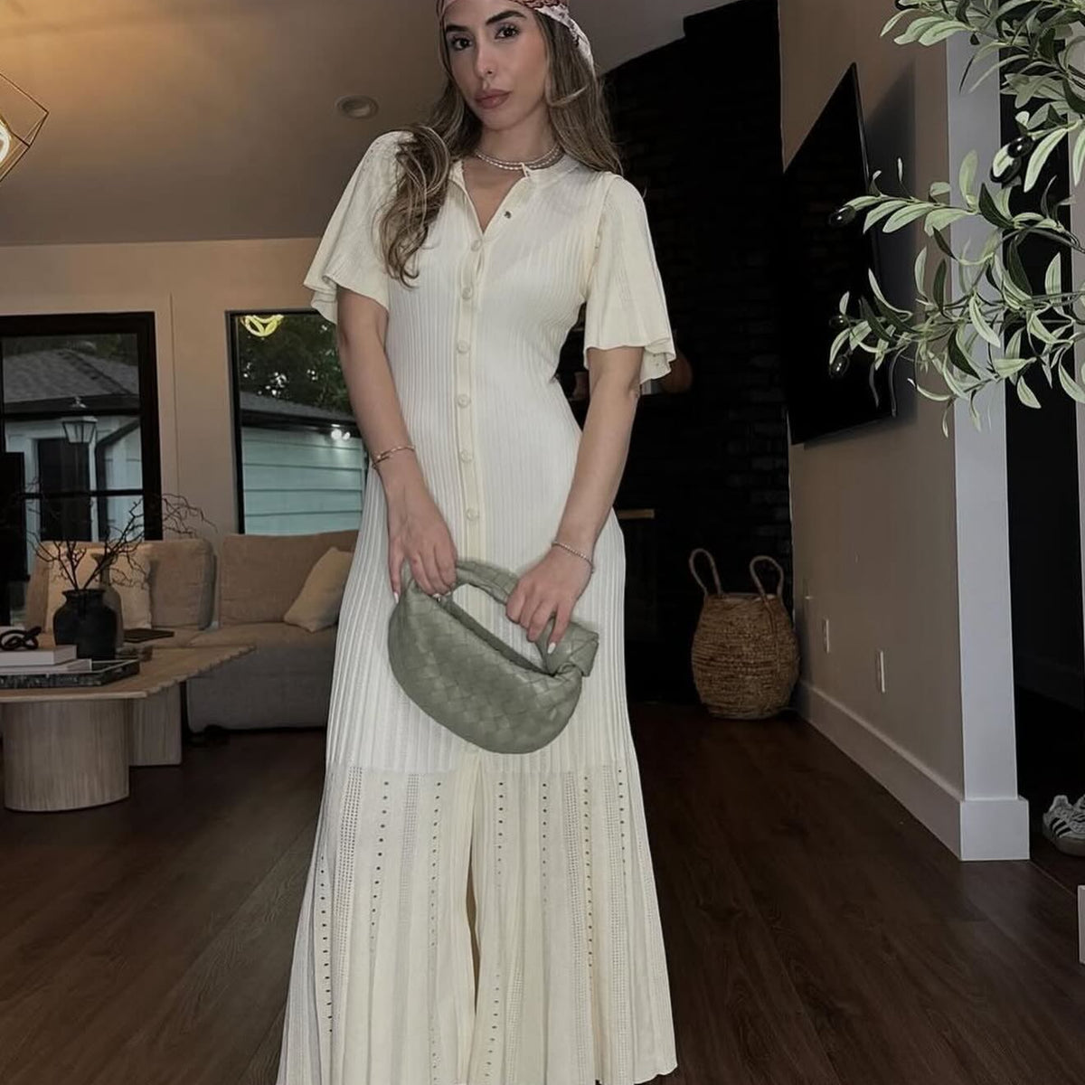 Shelly Abito Maxi Aderente in Maglia
