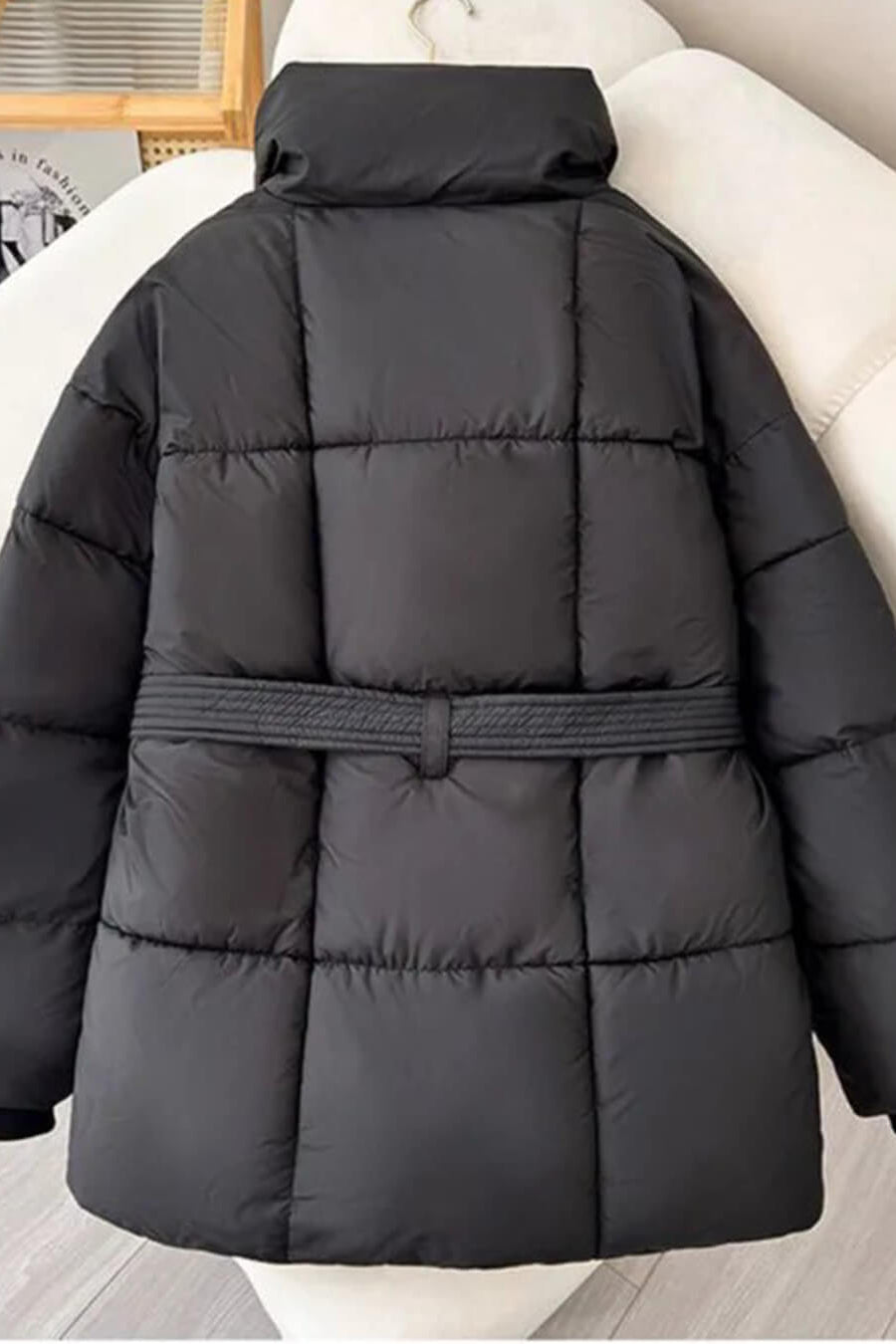 ZEYA - Sofie Stand - Up Collar Puffer Jacket