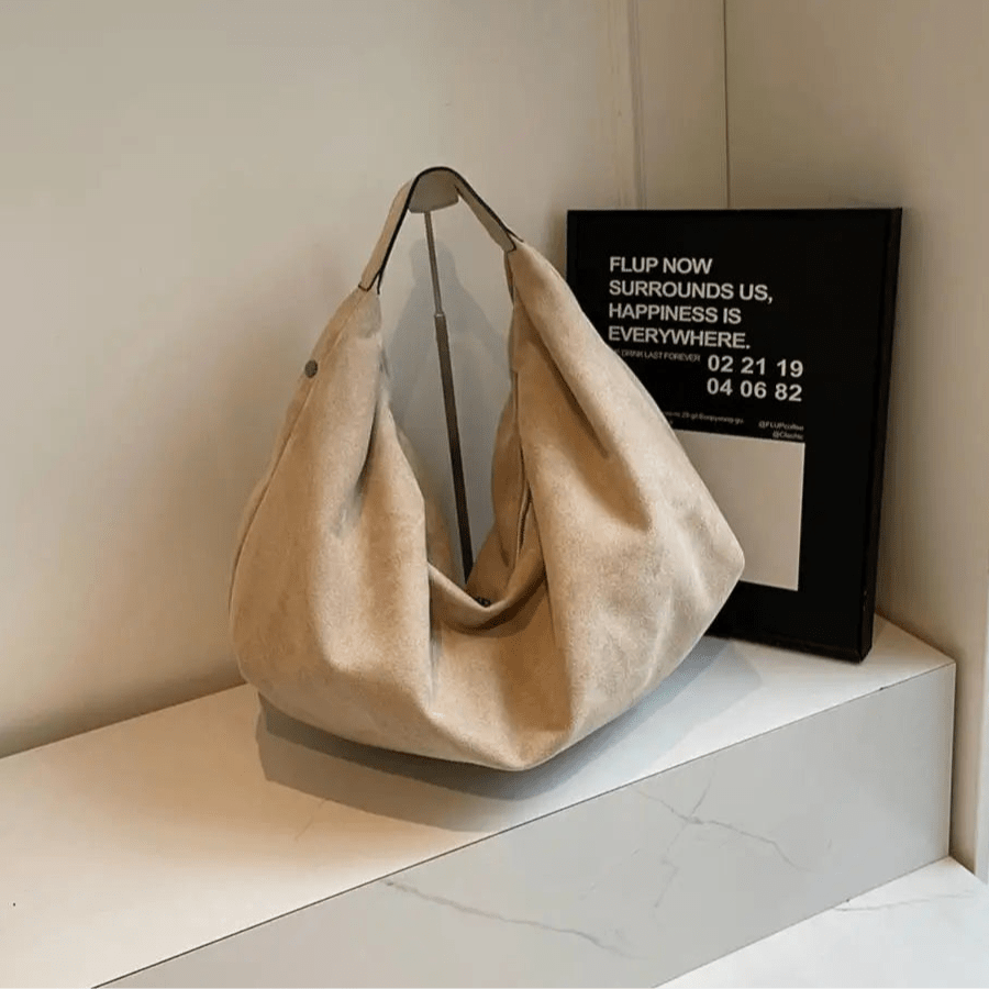ZEYA - Sylvie Suede Hobo Handbag