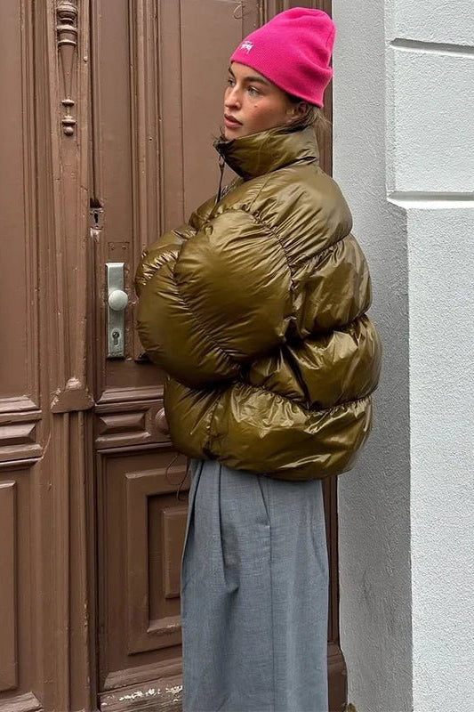 ZEYA - Tyla Shiny Puffer Jacket