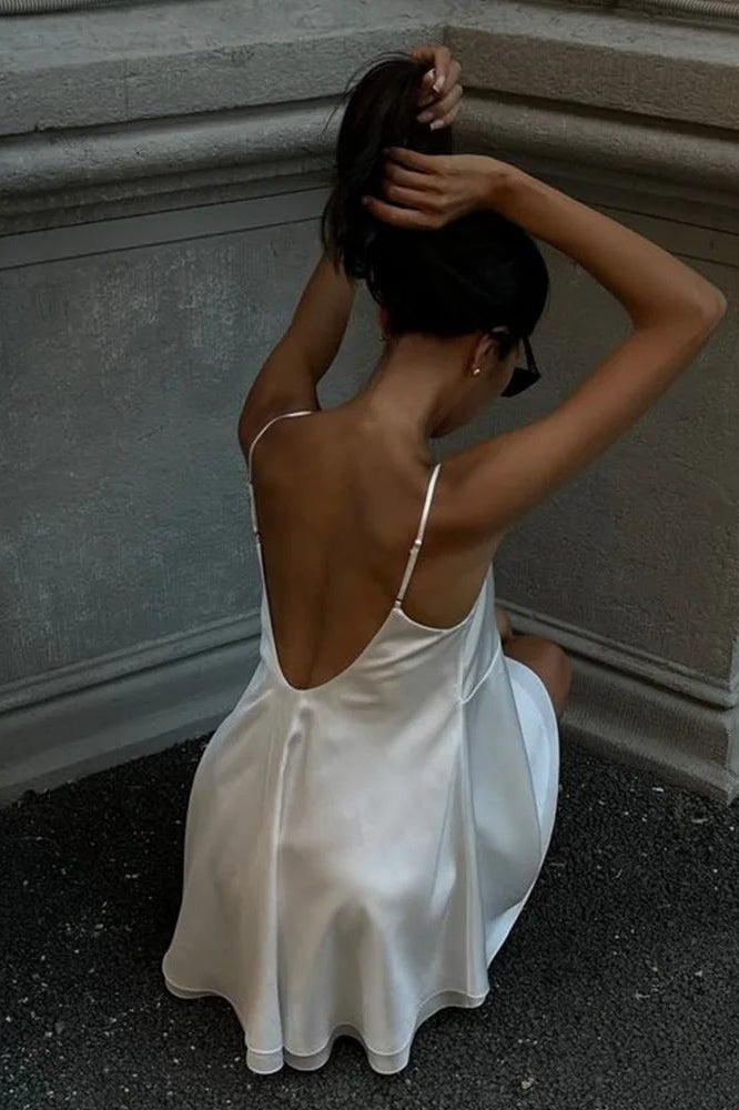 ZEYA - Zinnia Satin Mini Cami Dress