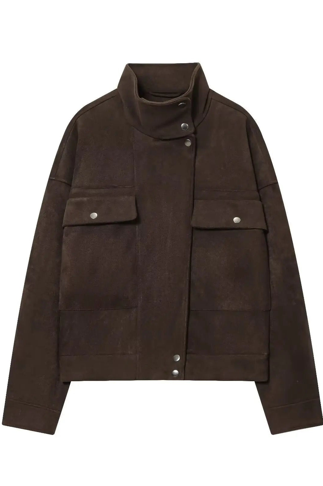 ZEYA - Zoe Vintage Oversized Bomber Jacket