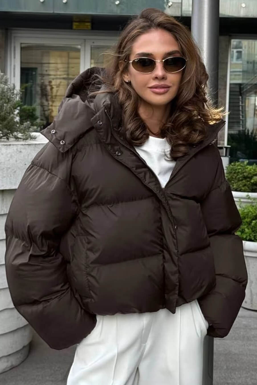 ZEYA - Zyna Hooded Puffer Jacket