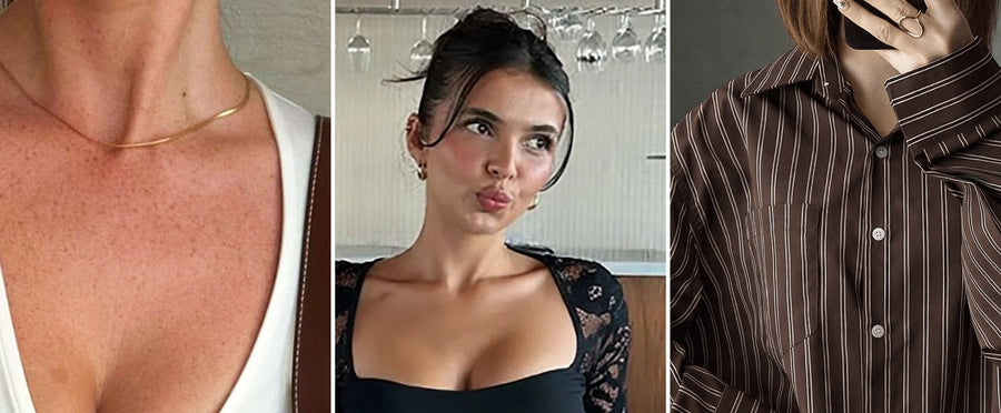 La selezione top di agosto: stile impeccabile dal colletto in su