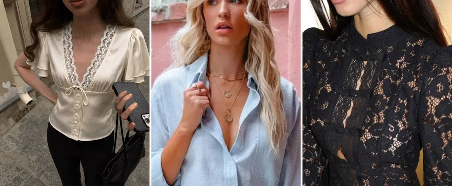 Il top di settembre: bluse di seta da indossare subito