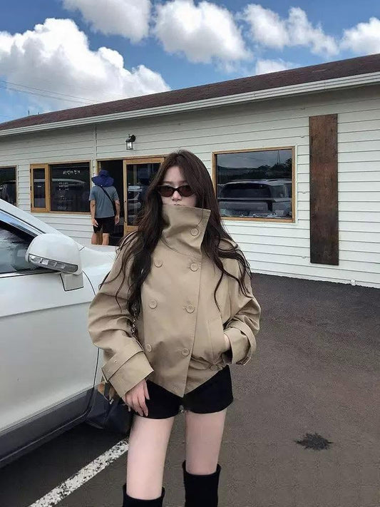 Trench coat corto Rachel utility