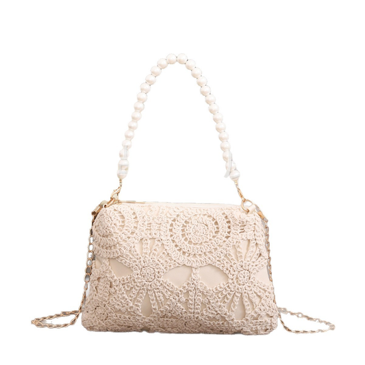 Pochette boho floreale Iris