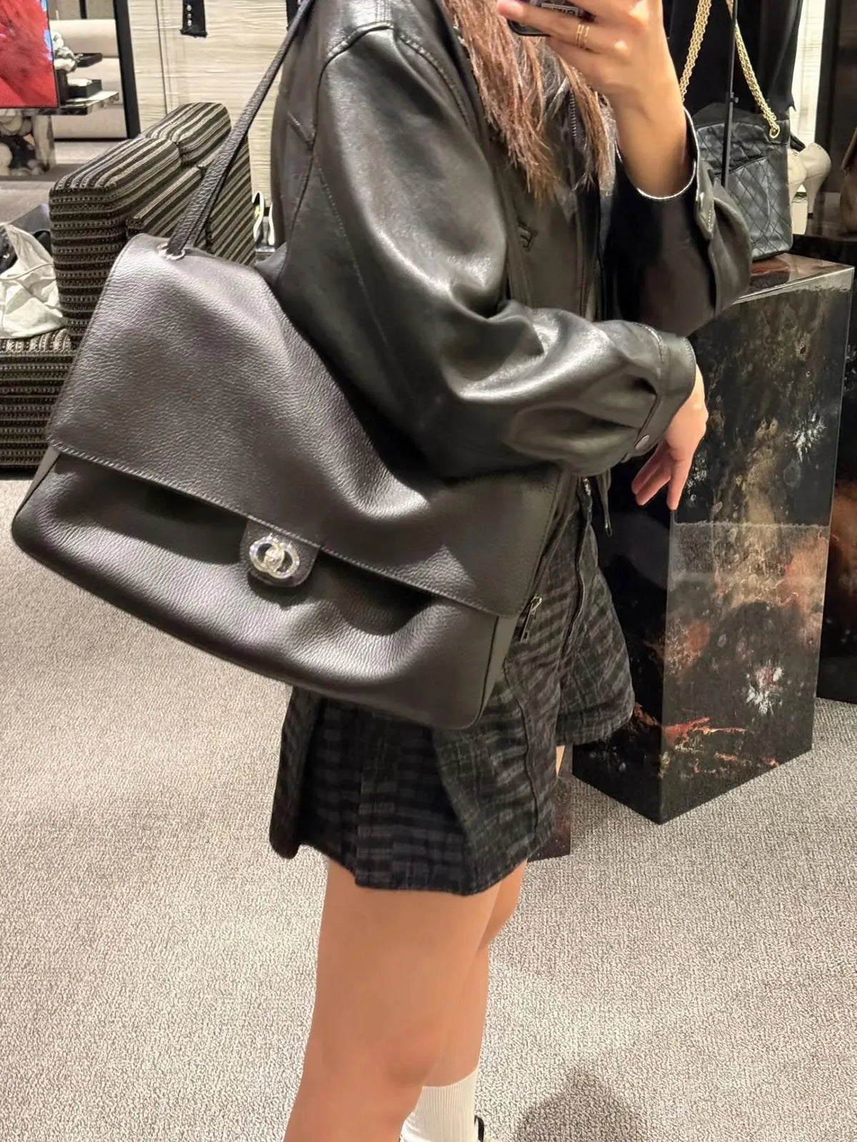 Borsa a Spalla con Fibbia Emma