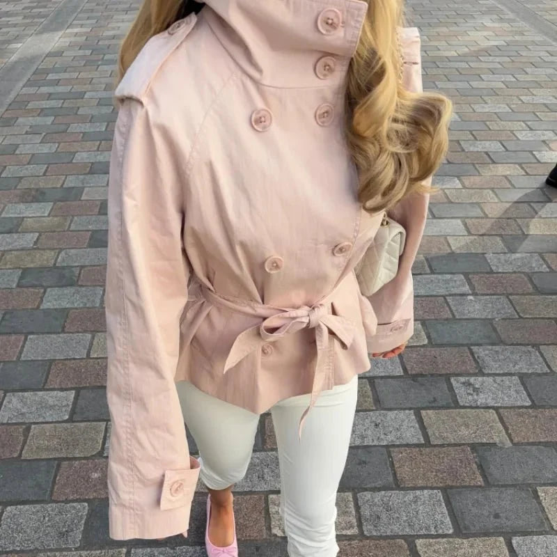 Giacca trench Emily con cintura