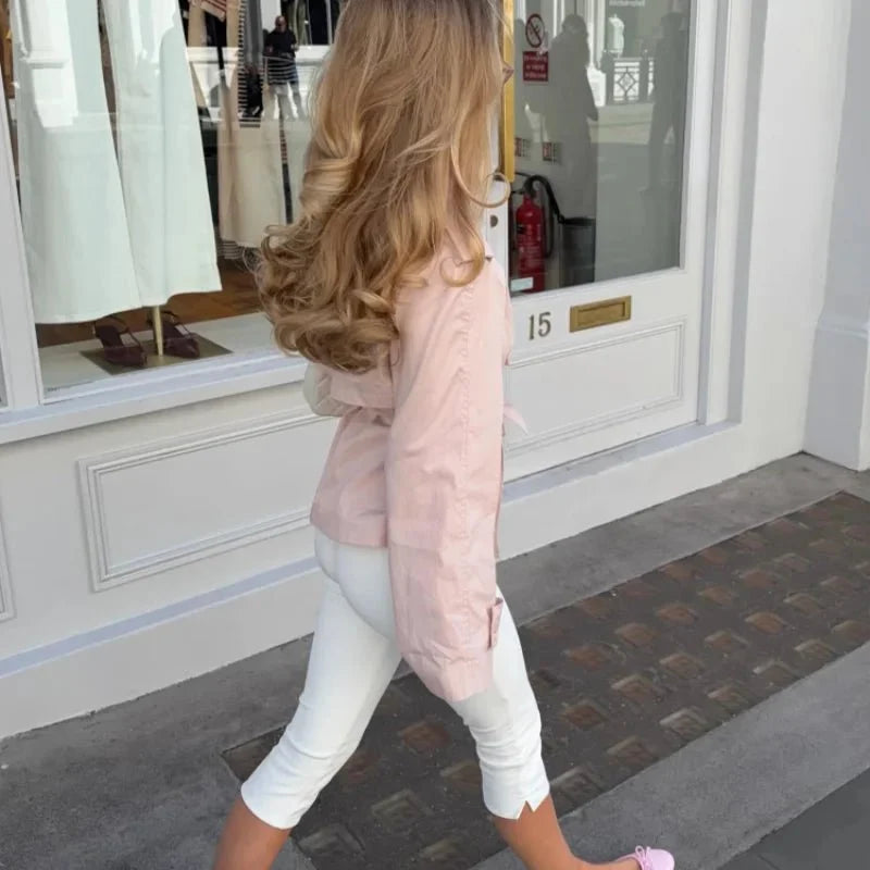 Giacca trench Emily con cintura