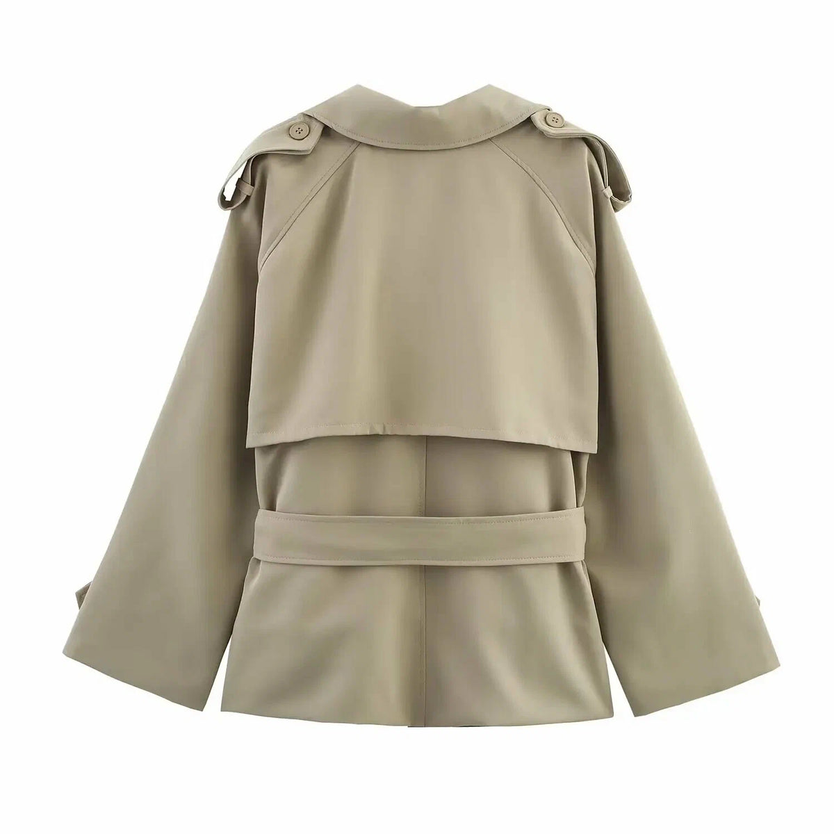 Trench coat oversize con cintura Fabienne