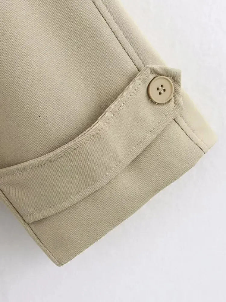 Trench coat oversize con cintura Fabienne