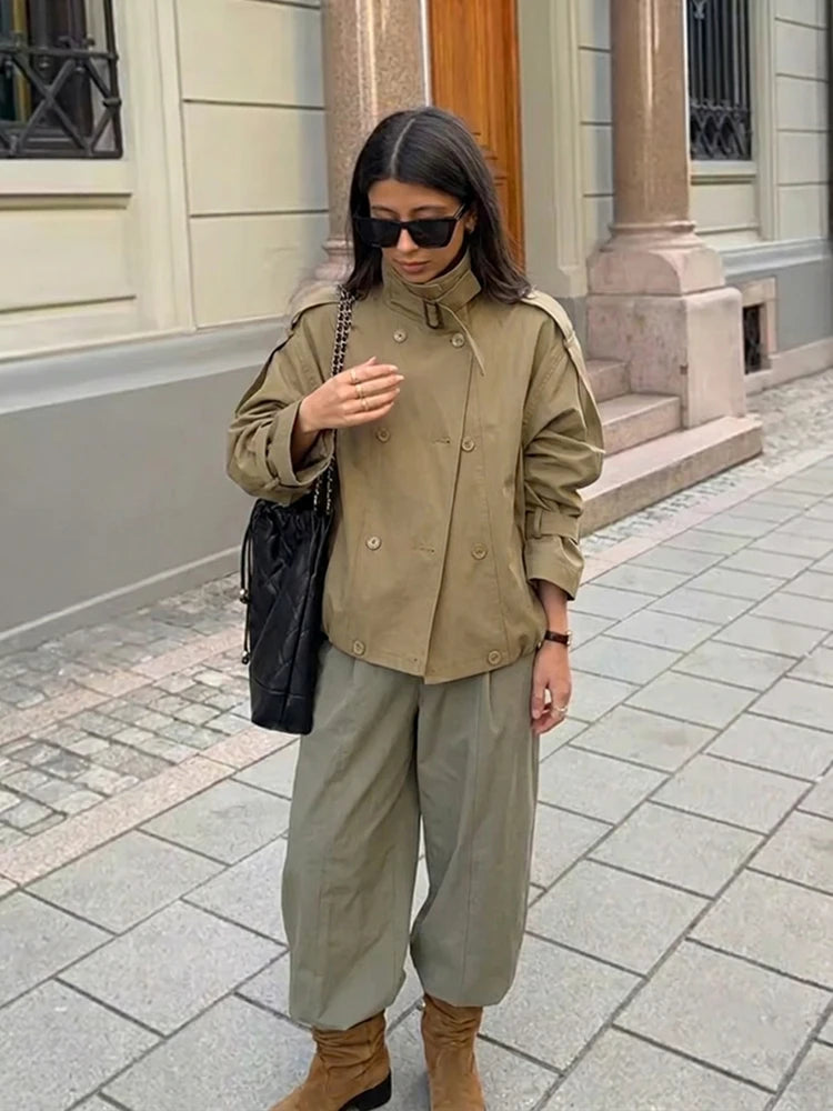 Trench coat corto Rachel utility