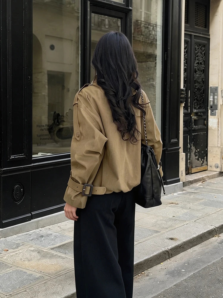 Trench coat corto Rachel utility