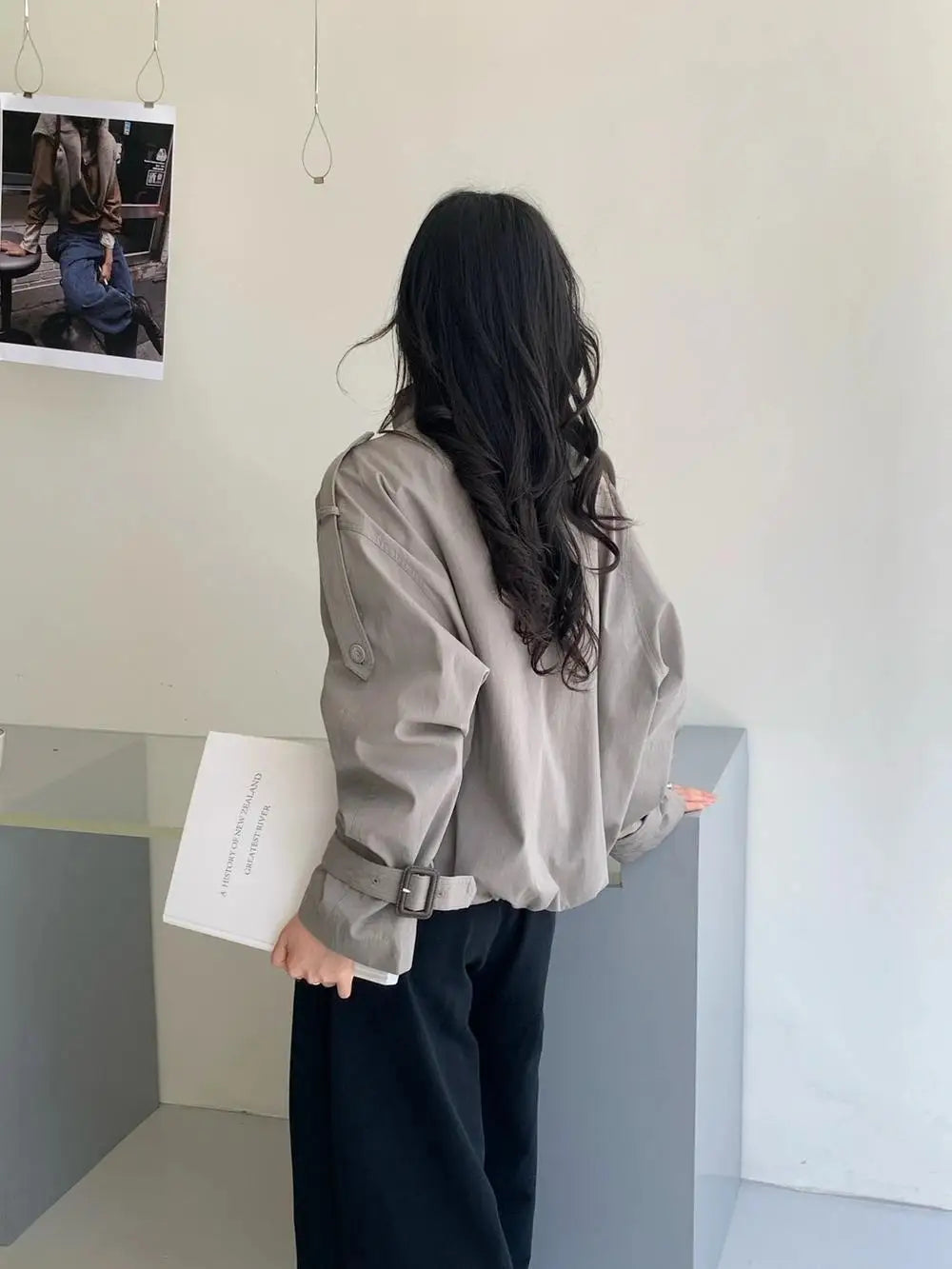 Trench coat corto Rachel utility