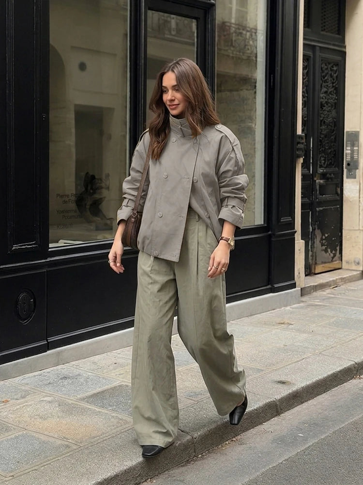 Trench coat corto Rachel utility