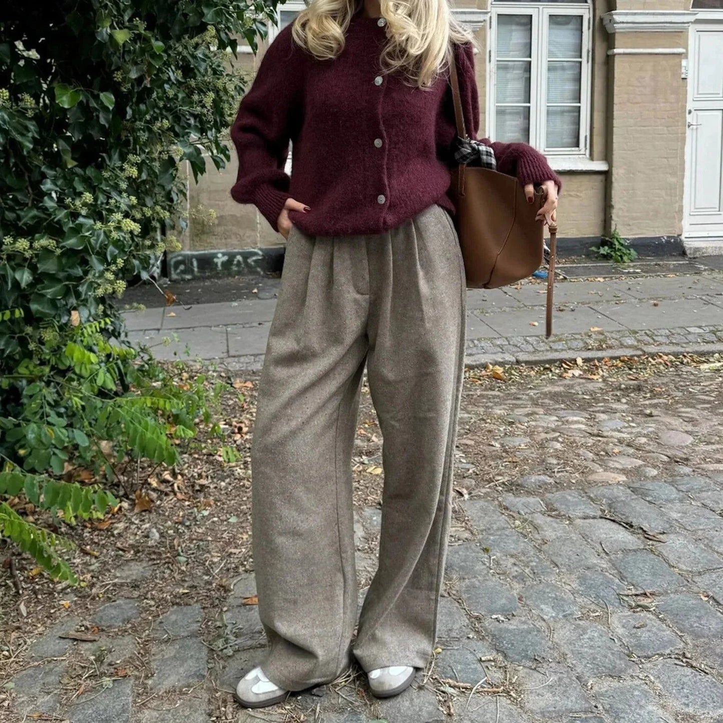 Cardigan Rebecca Oversize in Maglia Pelosa