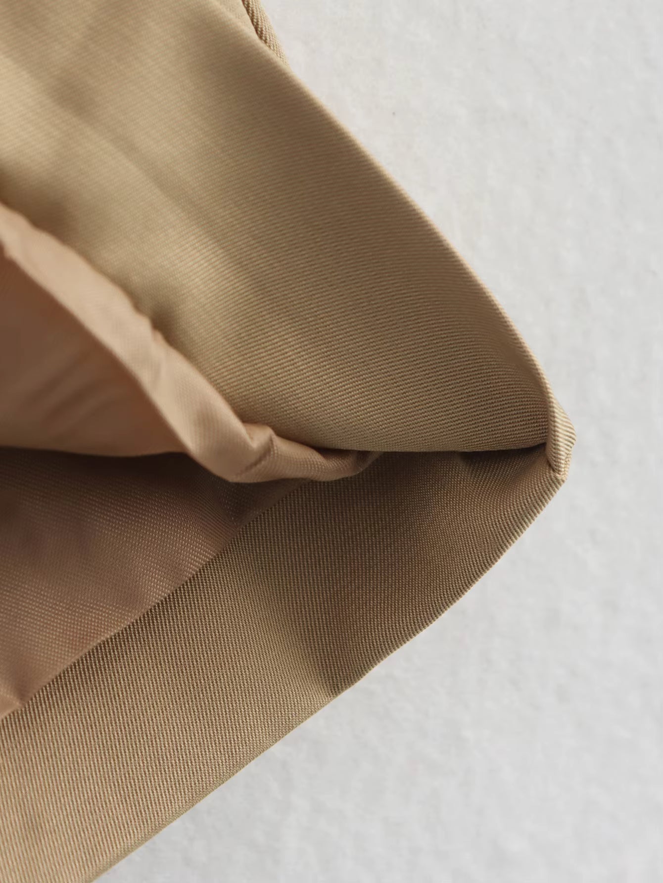Trench coat doppiopetto beige Audrey