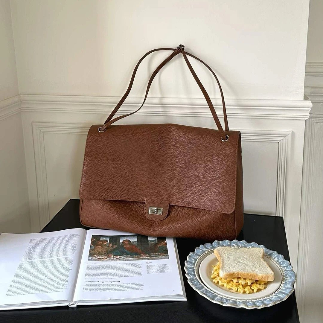 Borsa a tracolla Eva Chevron