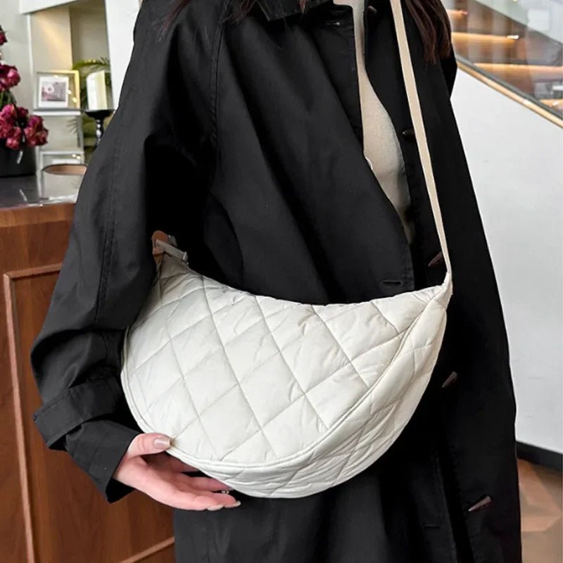 Borsa a tracolla e cintura in nylon Hanna