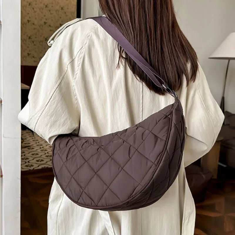 Borsa a tracolla e cintura in nylon Hanna