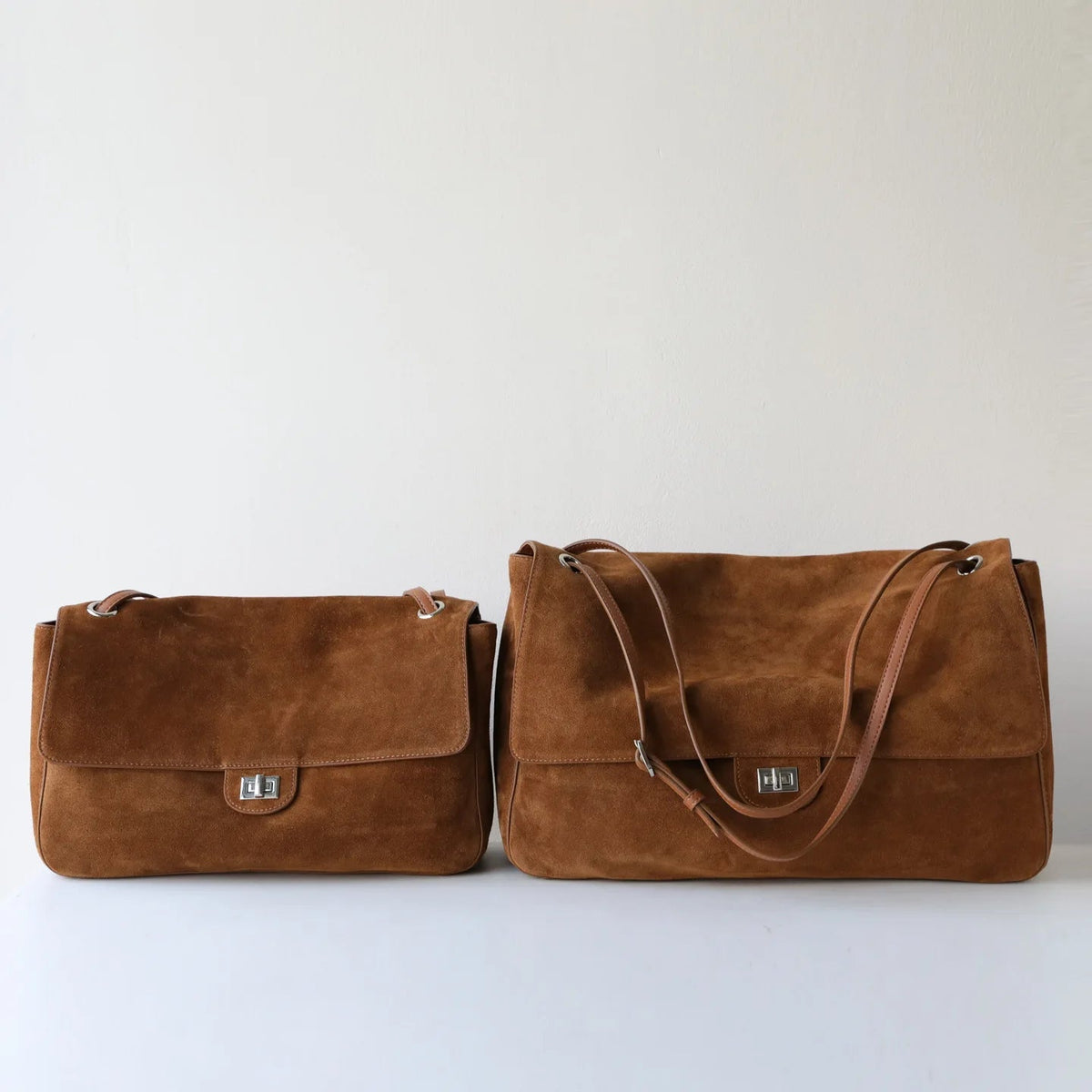 Borsa Tote Retrò in Pelle Bovina Opaca Lena