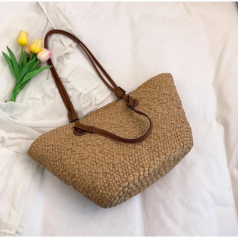 Borsa estiva intrecciata Margot