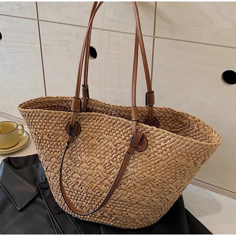 Borsa estiva intrecciata Margot