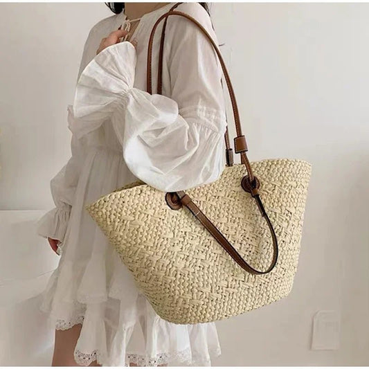 Borsa estiva intrecciata Margot