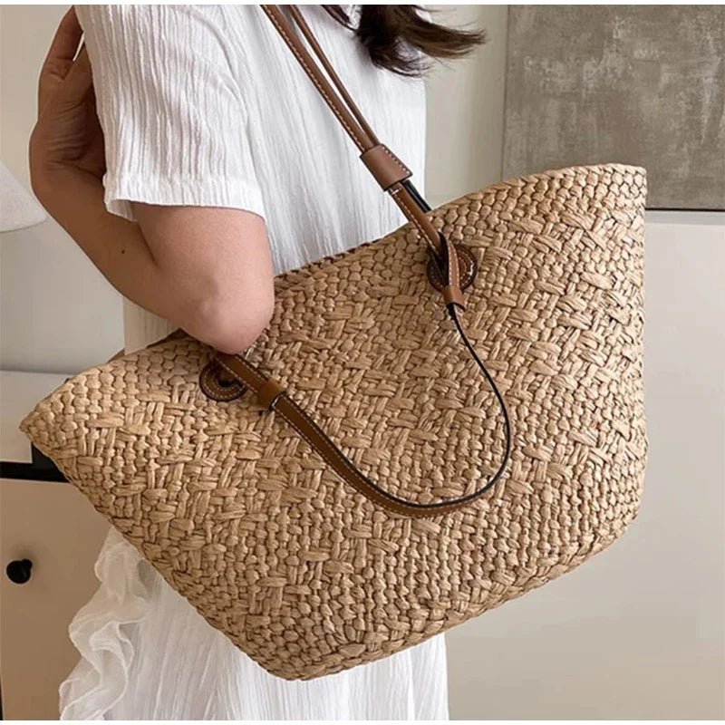Borsa estiva intrecciata Margot