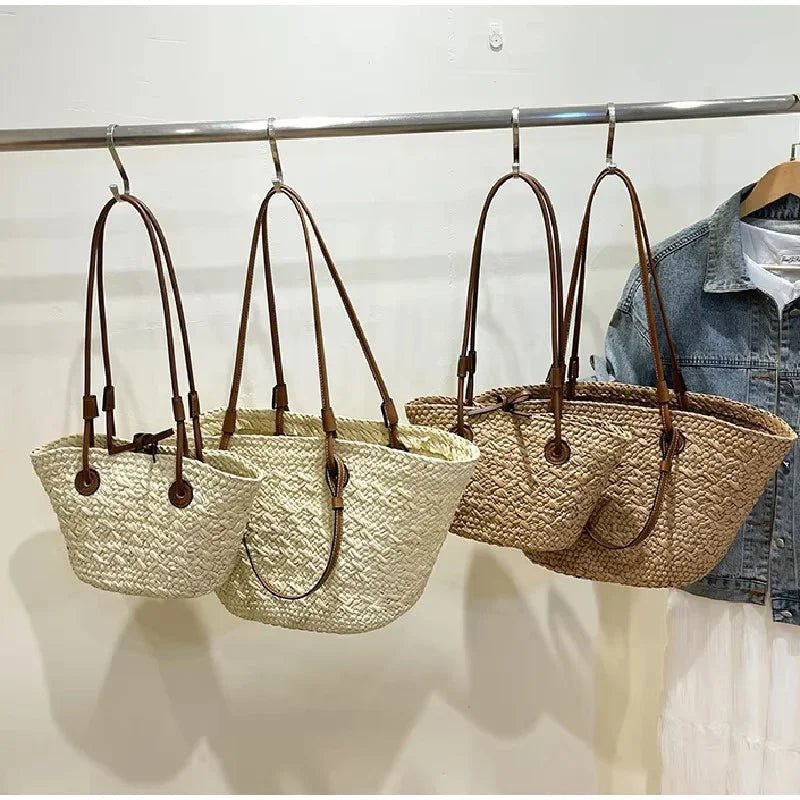 Borsa estiva intrecciata Margot