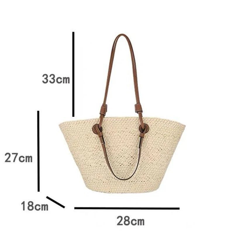 Borsa estiva intrecciata Margot