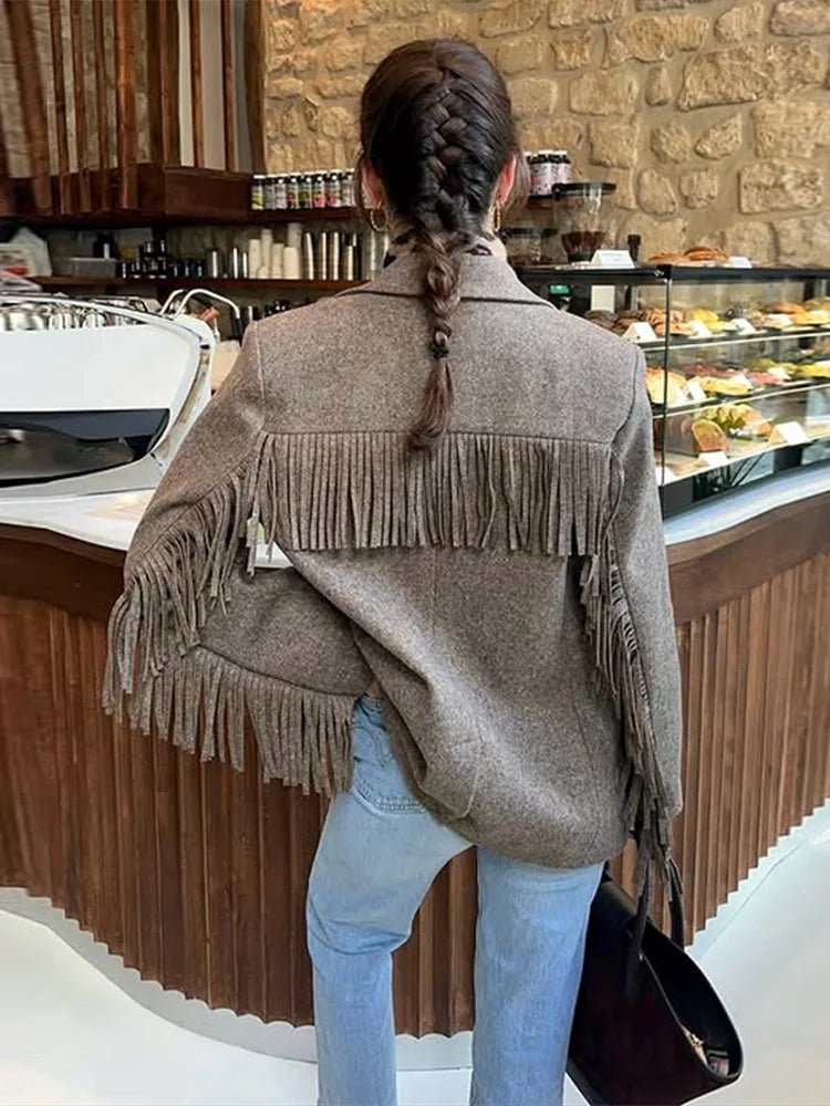 Blazer Alicia con nappine su misura