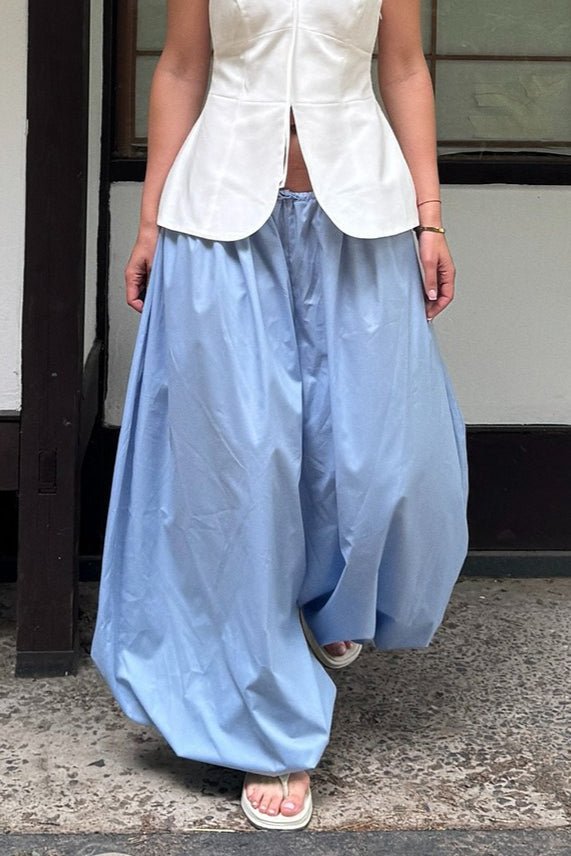 Pantaloni baggy Fenella con vita elasticizzata