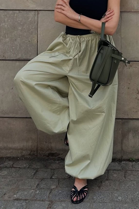 Pantaloni baggy Fenella con vita elasticizzata