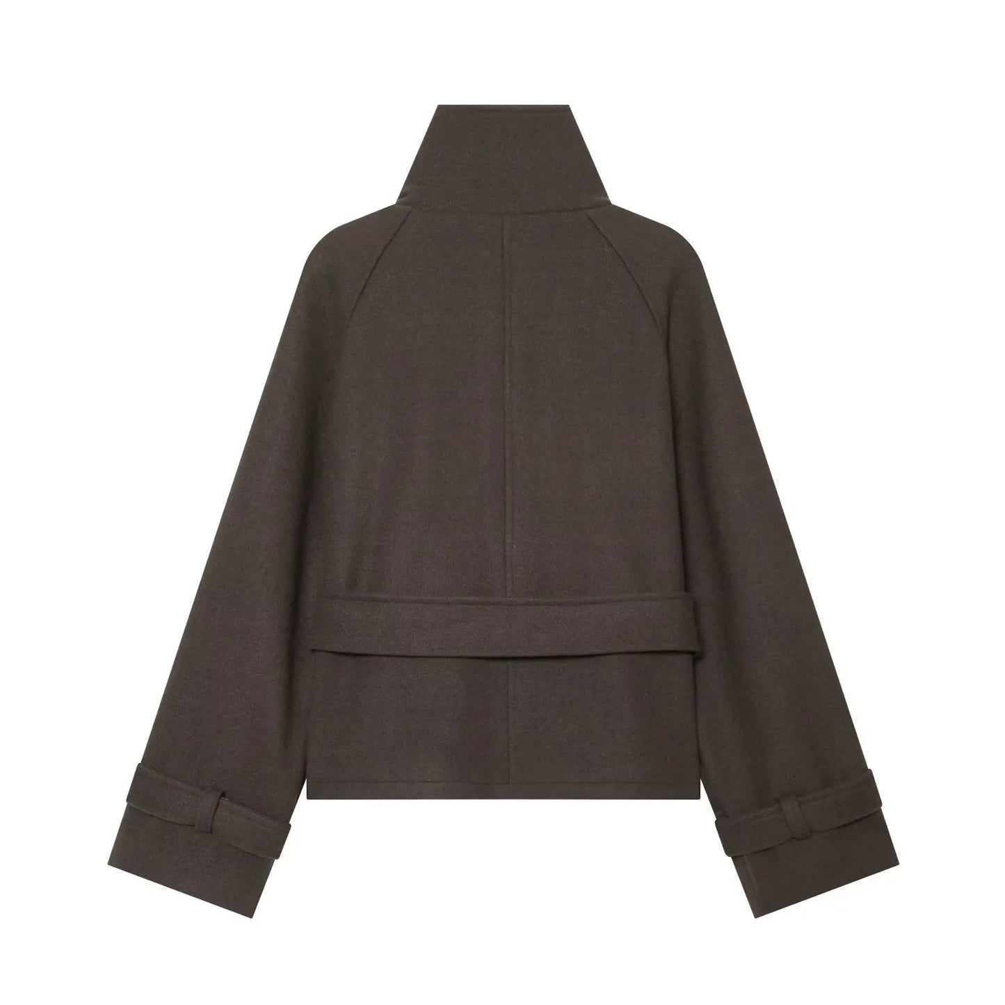Cappotto Anne doppiopetto con cintura