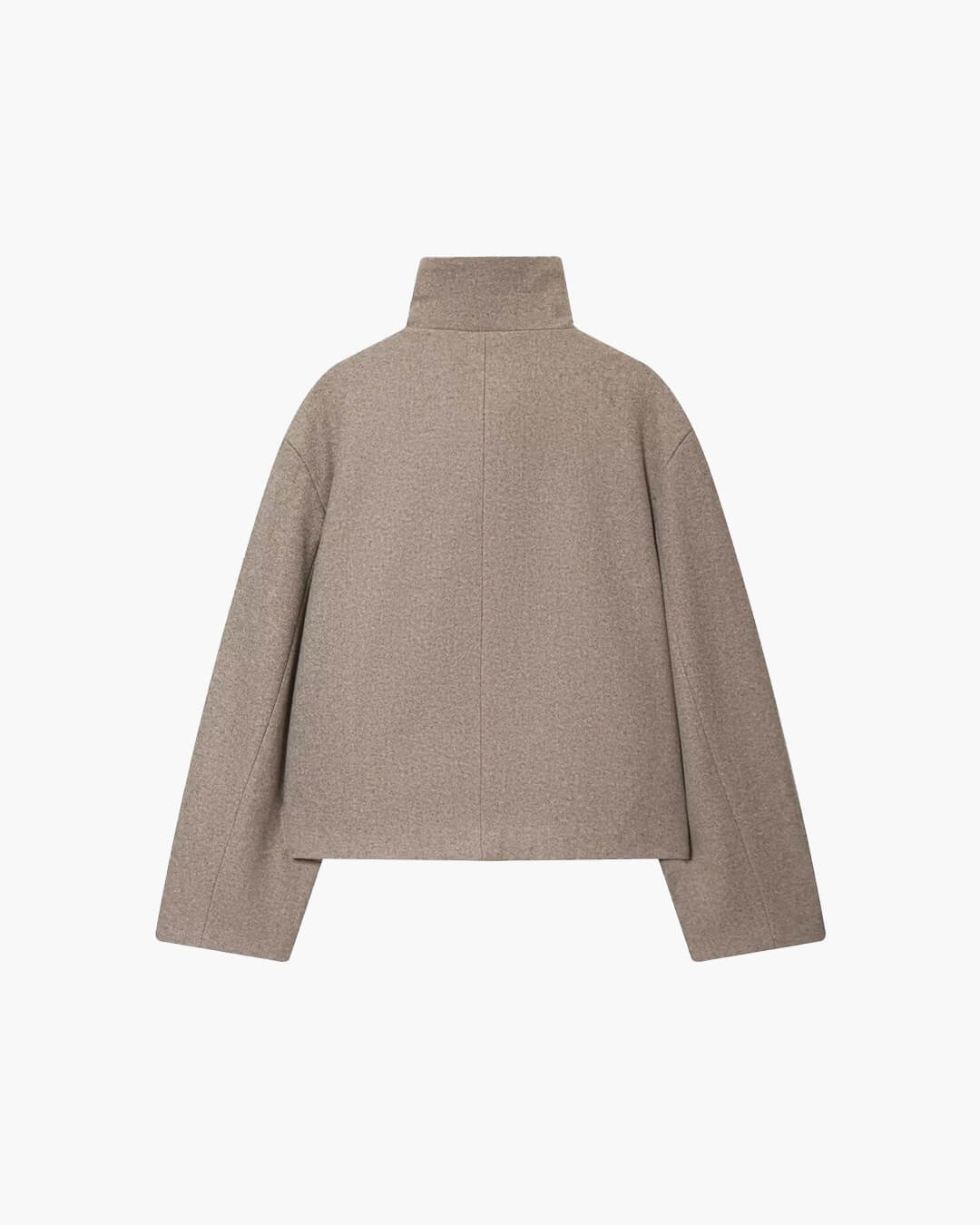 Cappotto Monica Rose con fibbia e collo alto