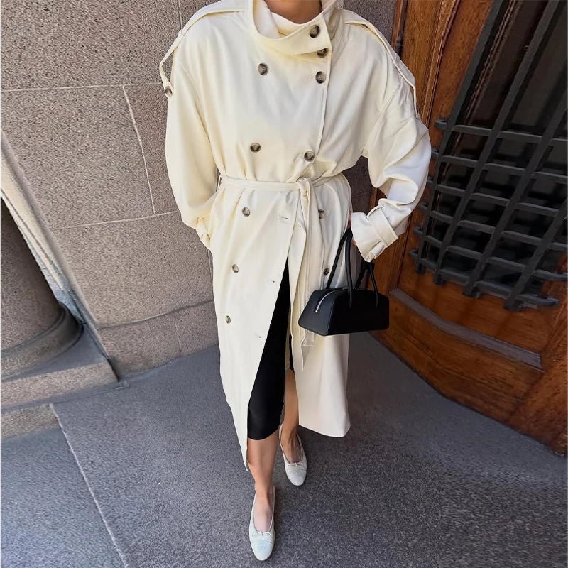 Trench coat Daniela con cintura