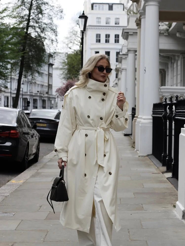 Trench coat Daniela con cintura
