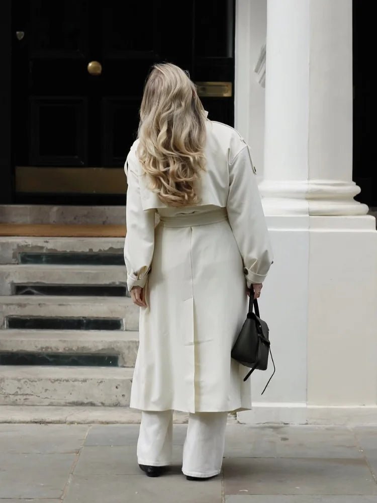 Trench coat Daniela con cintura