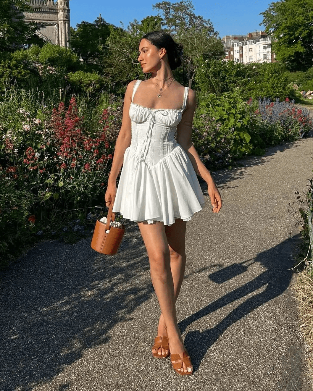 Abito corto corsetto Layla