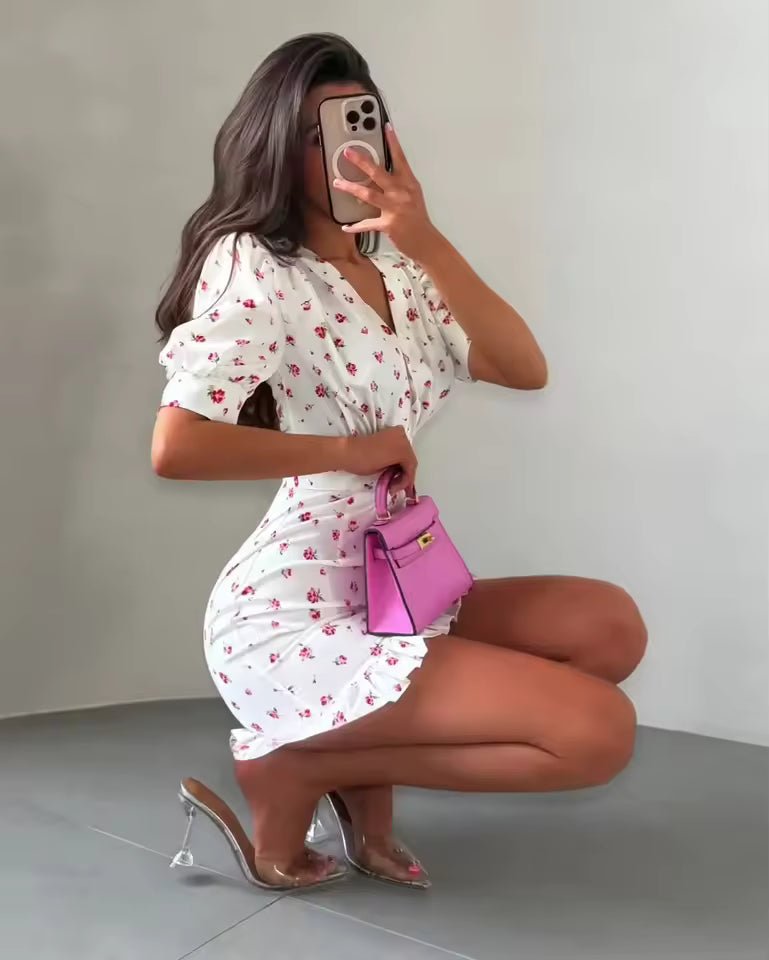Miniabito floreale Natasha