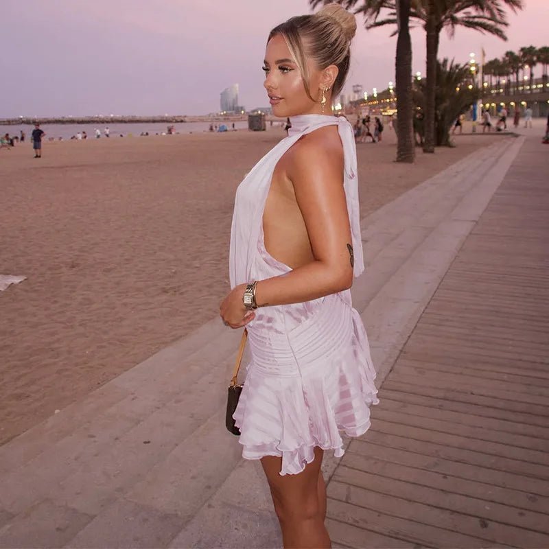 Tracey Backless Mini Dress