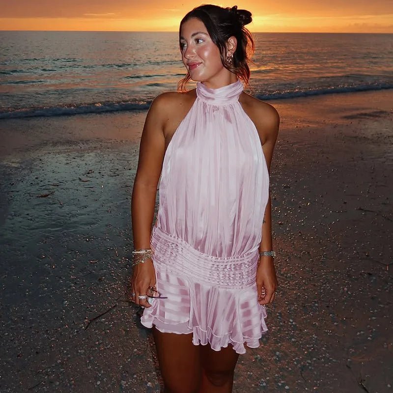 Tracey Backless Mini Dress