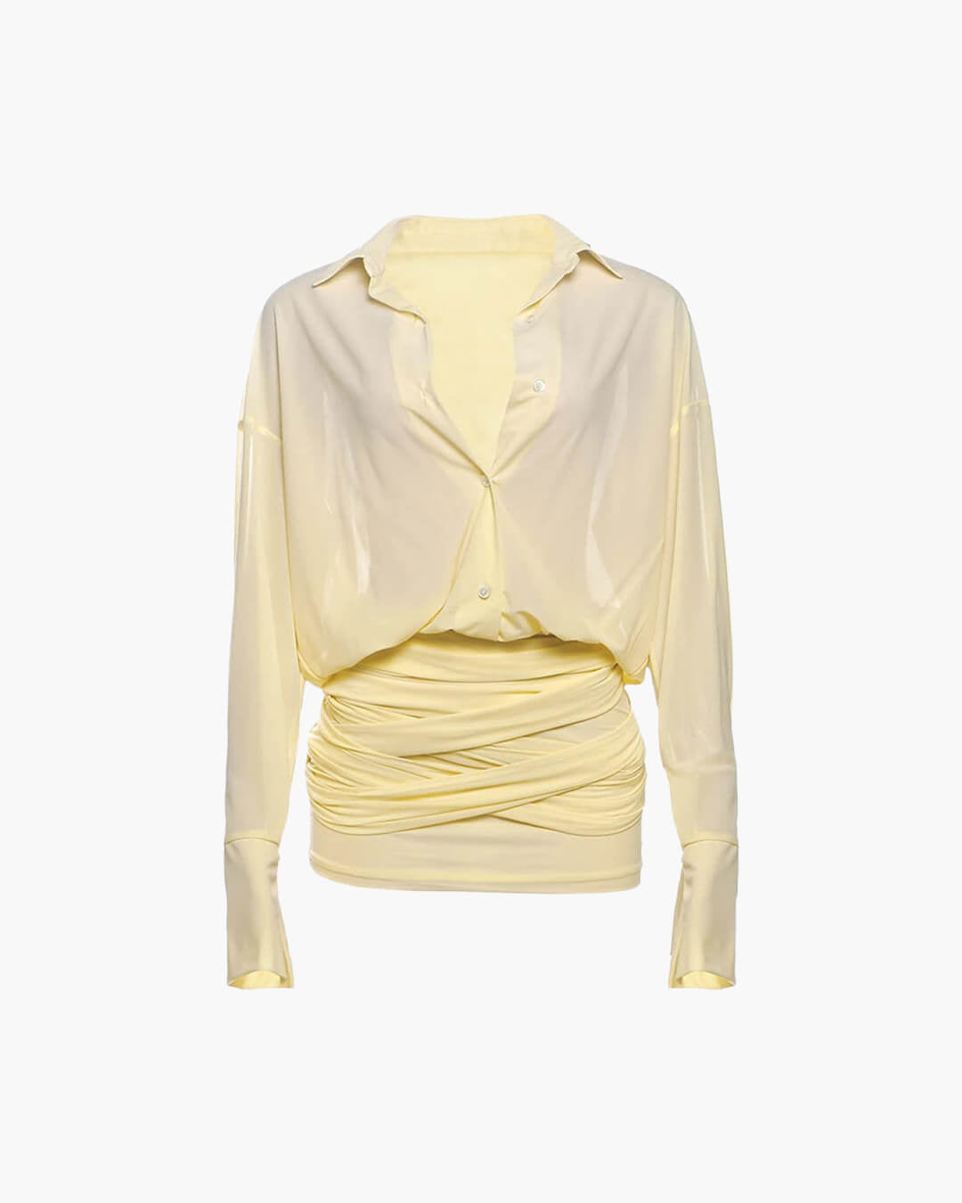 Vestito camicia Maya manica lunga